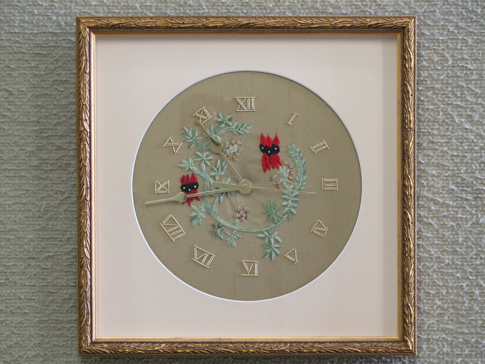 Needlework Clock